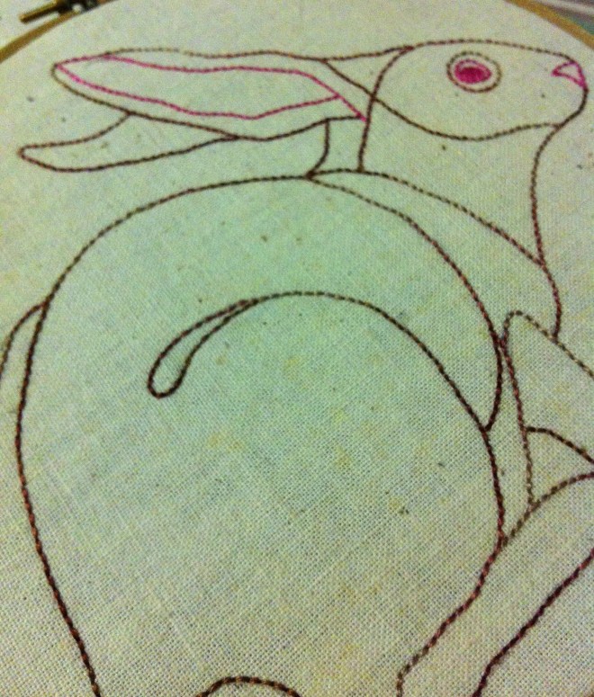 Bunny Embroidery (2013)