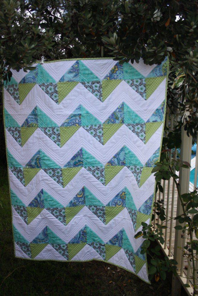 Summer Zig Zag Quilt (2011)