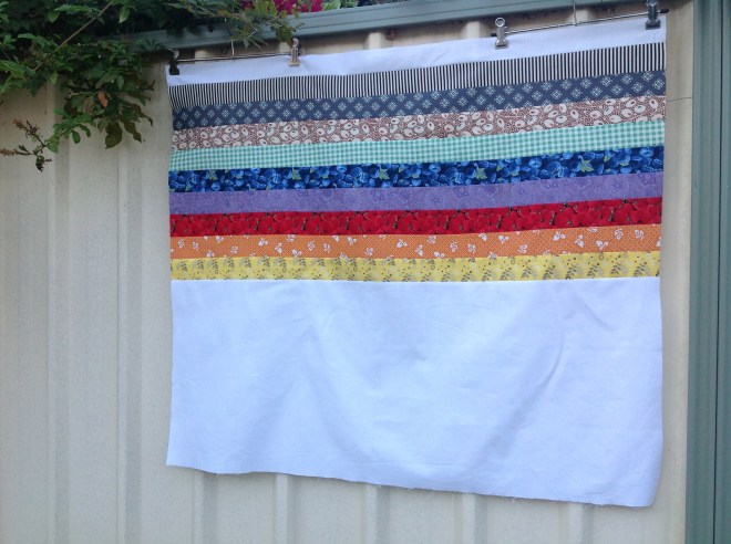 Pieced Back All Ready To Go!