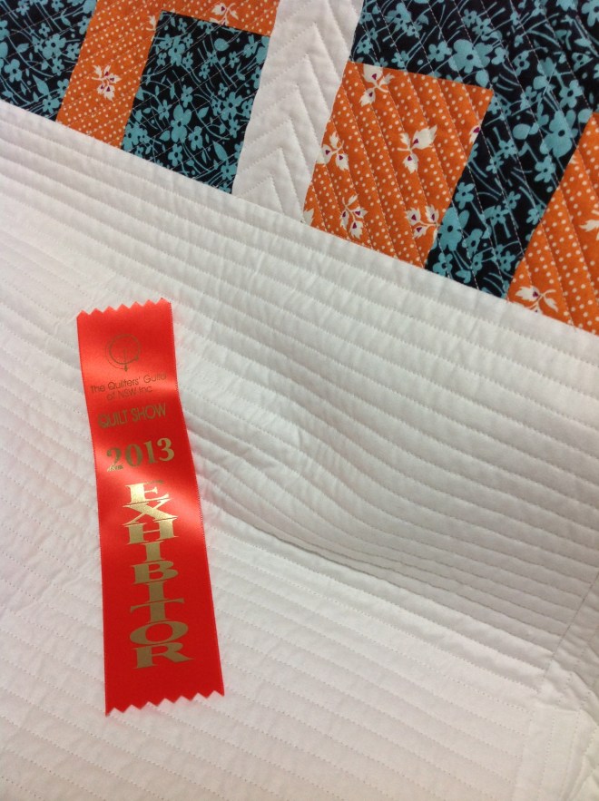 My Fancy-Schmancy Exhibitor Ribbon