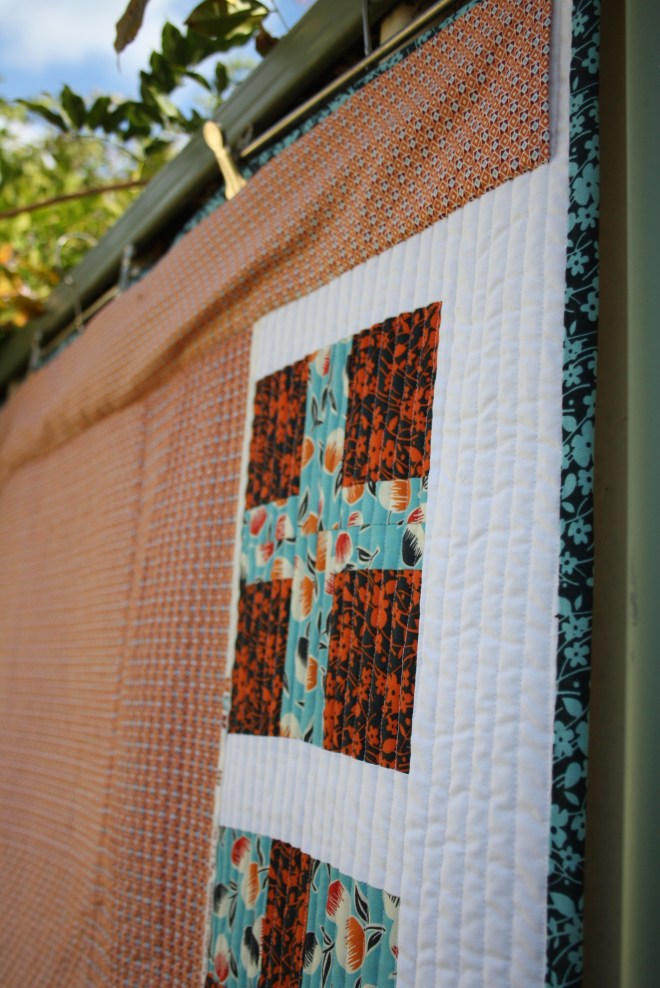 Quilt Back, Close Up