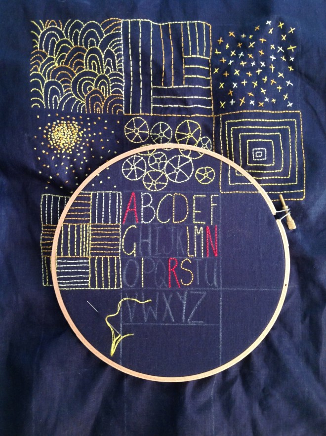 Where I'm up to so far, with a few modifications...