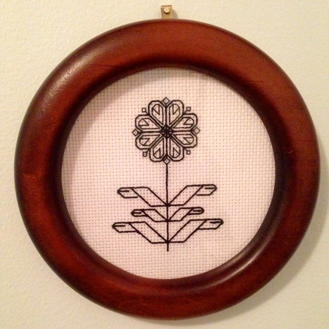 Blackwork Embroidery | First Attempt (2013) 