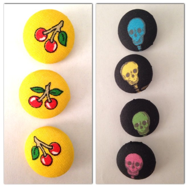 Fabric Covered Buttons!