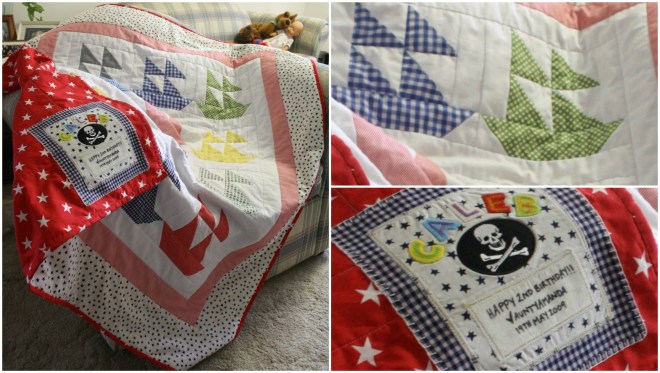 Caleb's Sailboat Quilt | May 2009