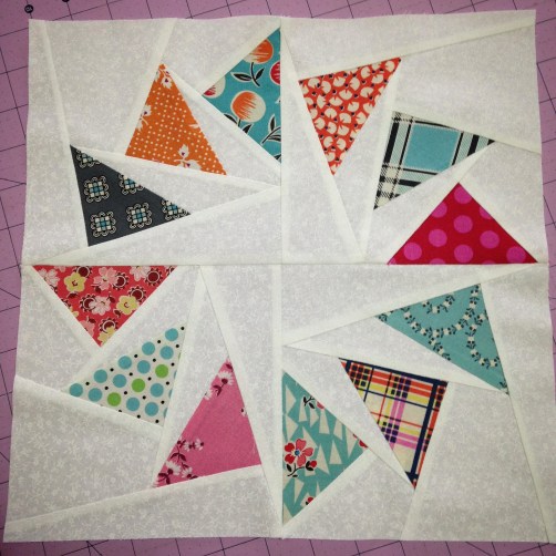 A Circle of Geese Block