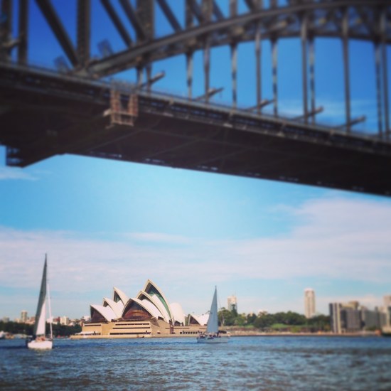 Sydney was looking beautiful this day!