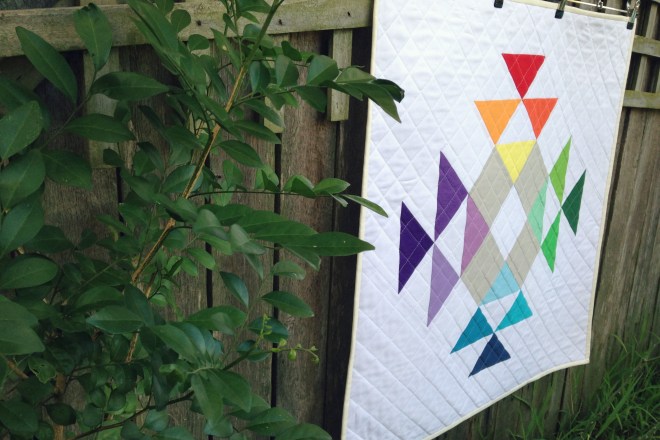 Crown of Thorns Mini Quilt