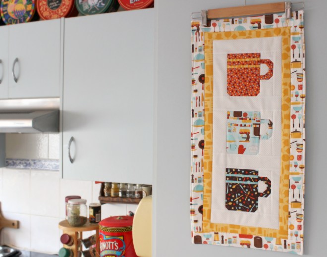 'In The Kitchen' FPP Coffee Cups Wallhanging (2016)